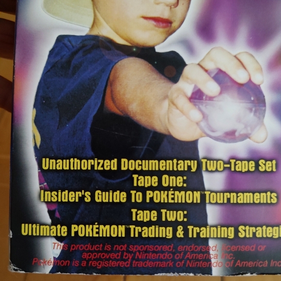 Becoming a Master: The Ultimate Pokémon Experience VHS Set - Picture 2 of 7
